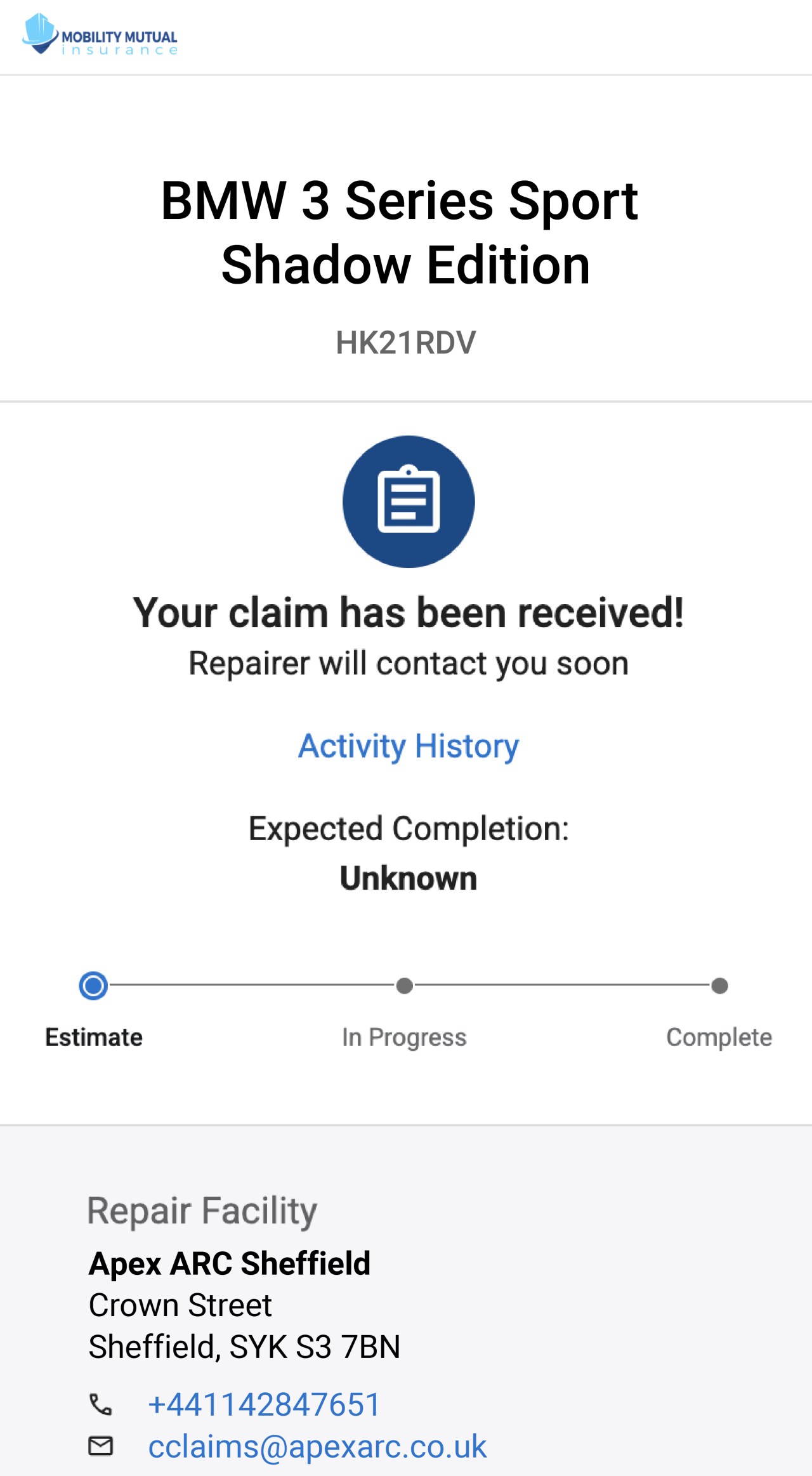 repair tracker